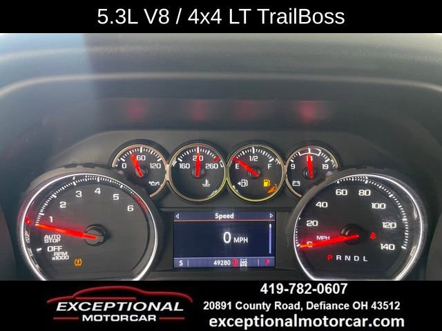 Used 2021 Chevrolet Silverado 1500 LT Trail Boss w/ Convenience Package II AWD/4WD image 40