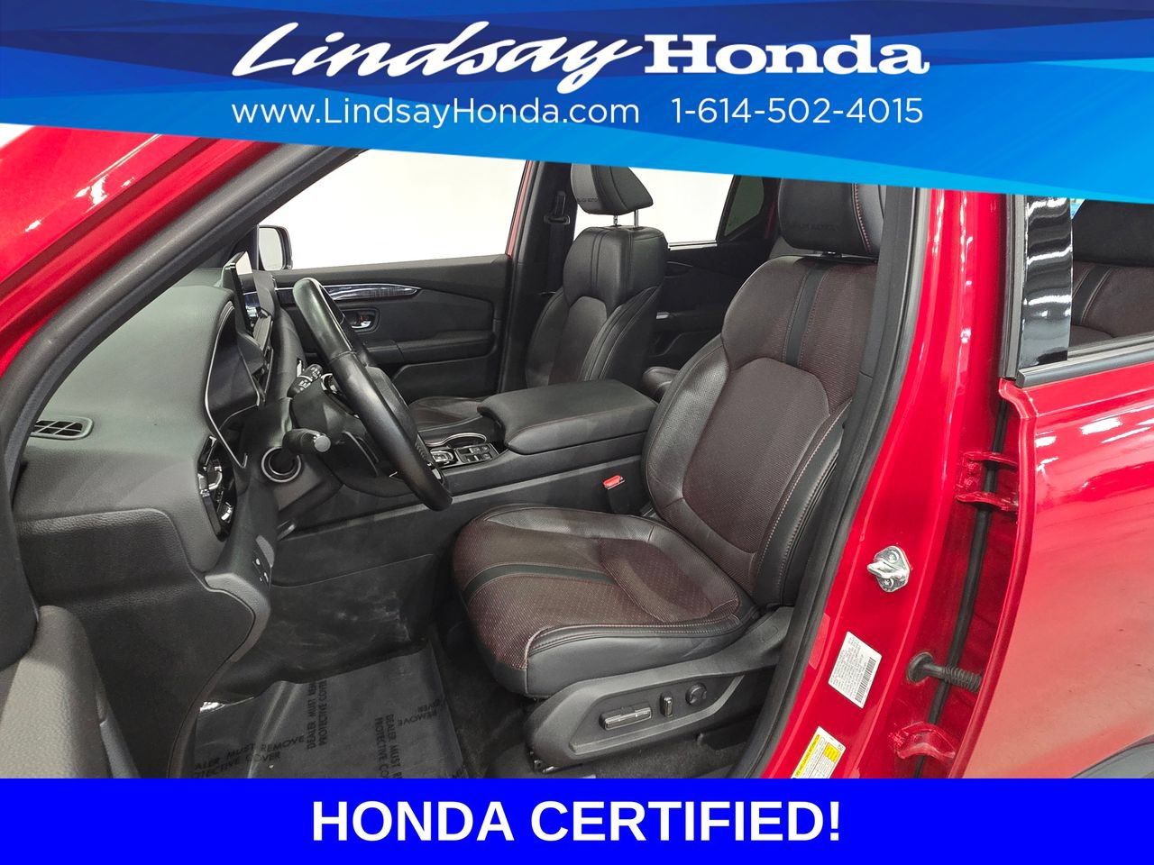 Certified 2025 Honda Pilot Black Edition image 13