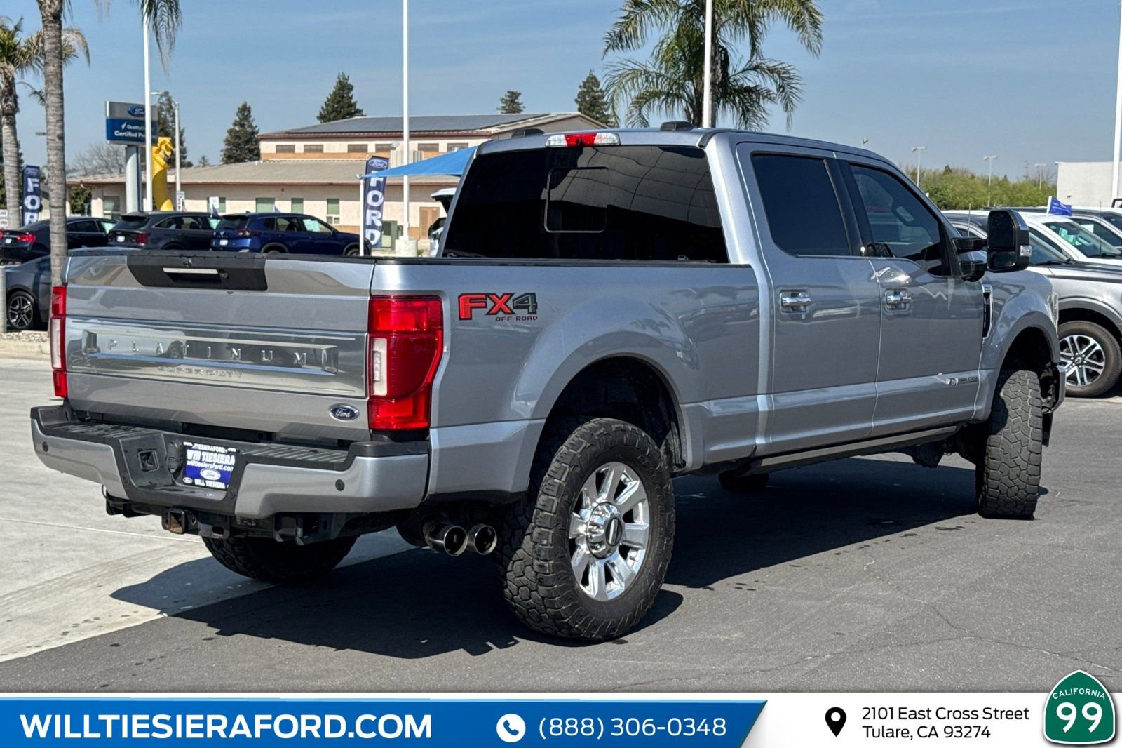 Certified 2021 Ford F250 Platinum w/ FX4 Off-Road Package image 4