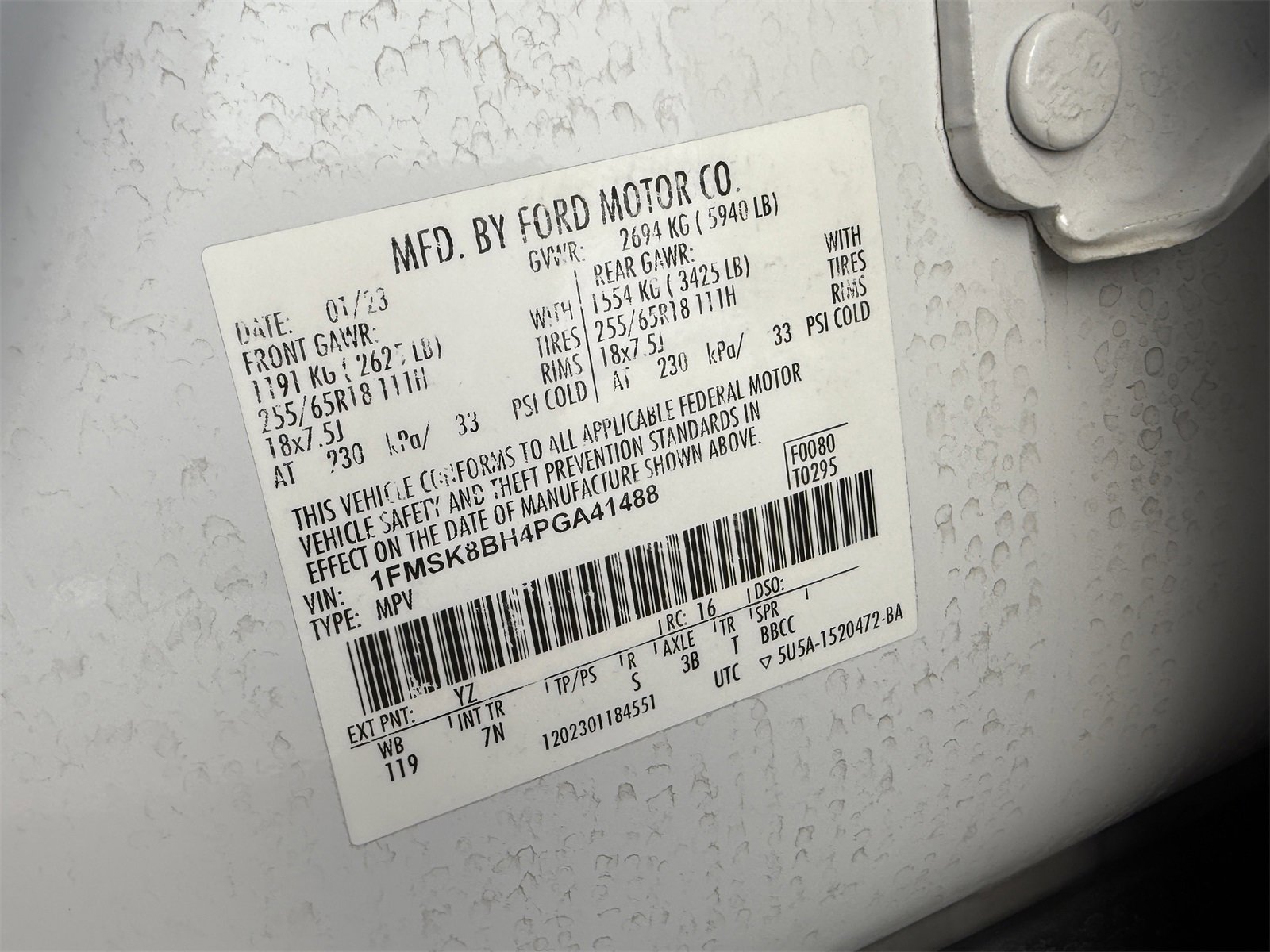 Used 2023 Ford Explorer 4WD image 31