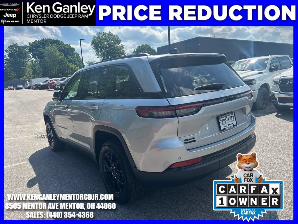 Certified 2025 Jeep Grand Cherokee Altitude w/ Trailer Tow Package AWD/4WD image 7