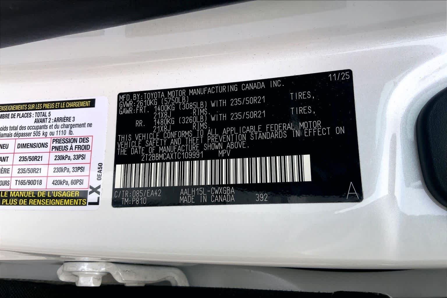 Certified 2026 Lexus RX 350h w/ Convenience Package AWD/4WD image 37