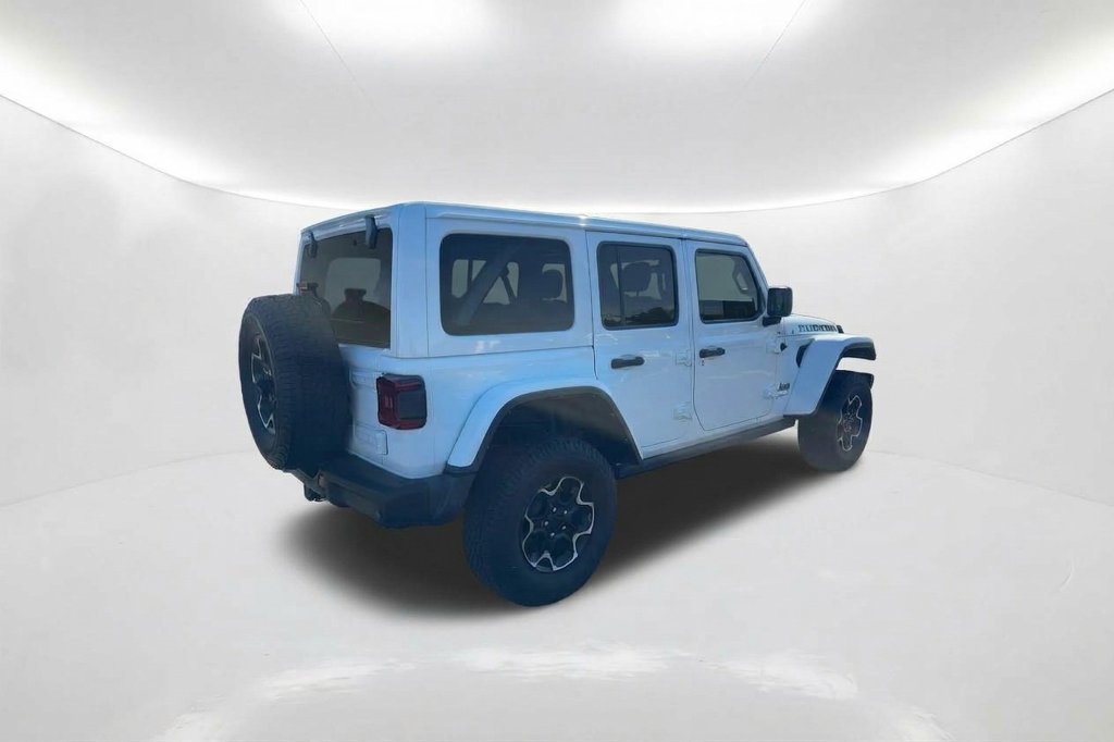 Used 2021 Jeep Wrangler Unlimited Rubicon 4xe w/ Steel Bumper Group AWD/4WD image 6