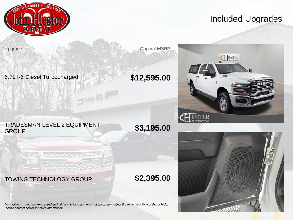 Used 2025 RAM 2500 Tradesman AWD/4WD image 3