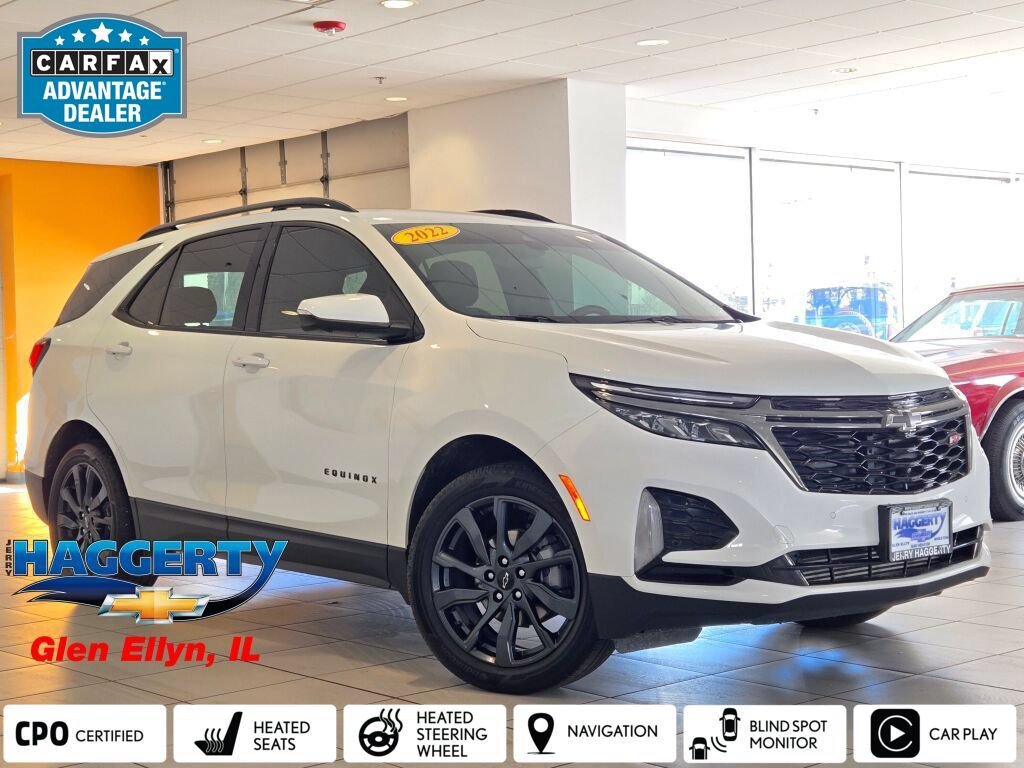 Certified 2022 Chevrolet Equinox RS w/ Infotainment Package FWD image 1
