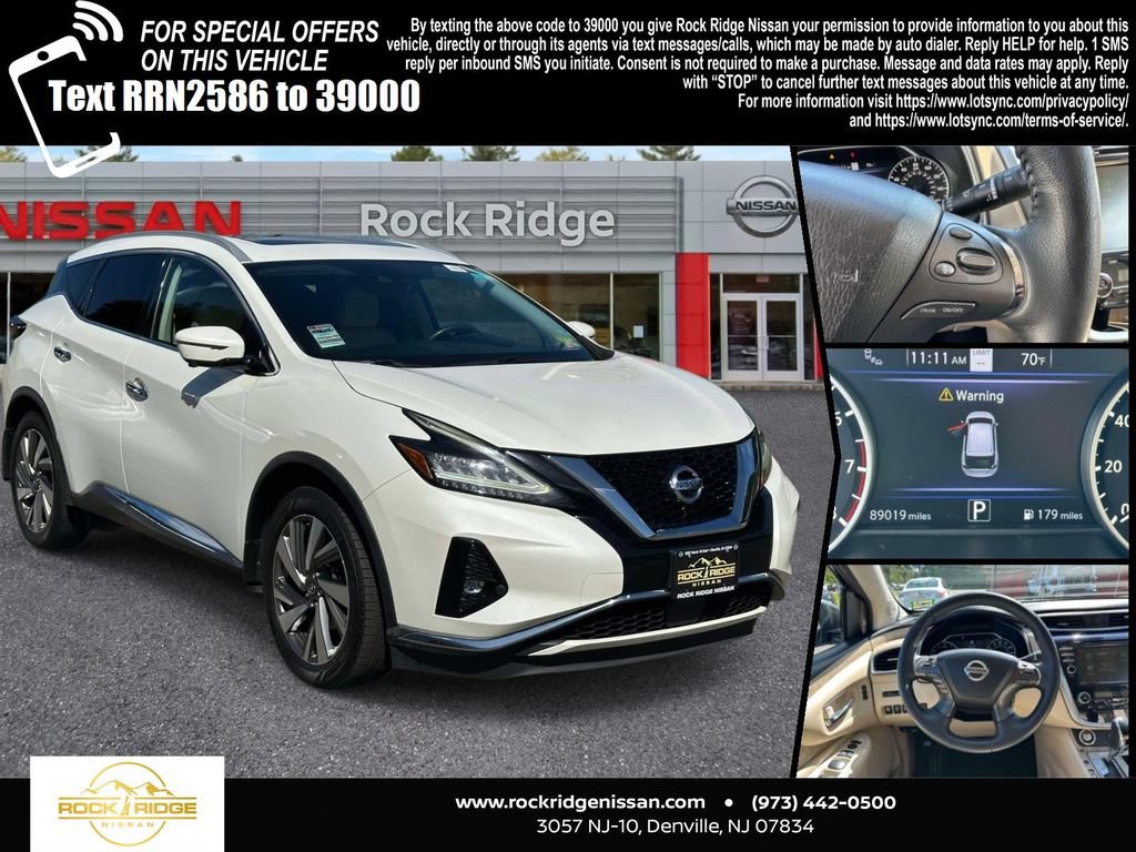 Used 2019 Nissan Murano SL w/ SL Technology Package