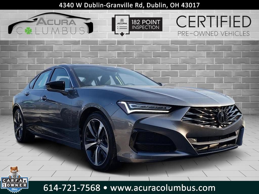 Certified 2025 Acura TLX w/ Technology Package