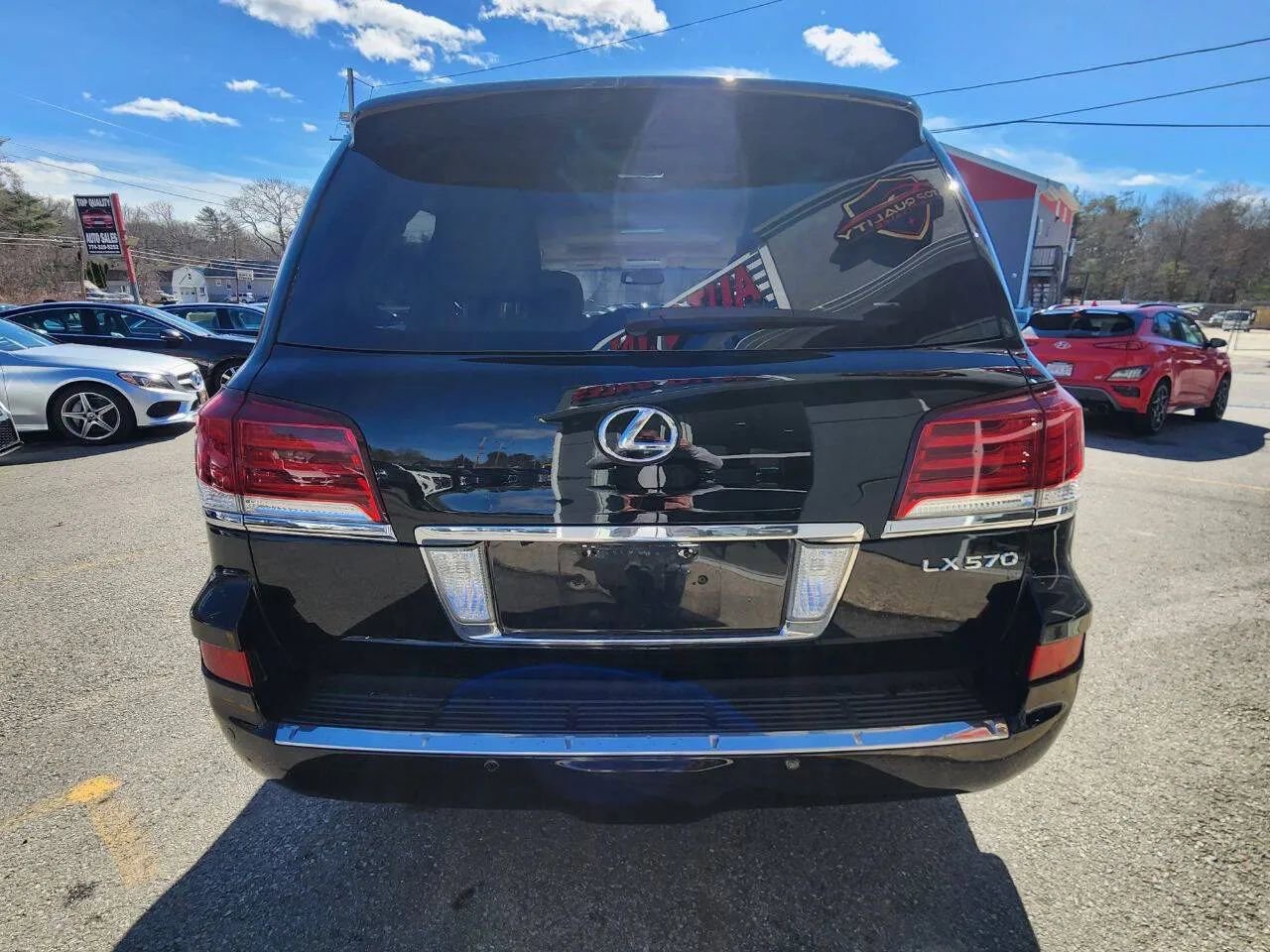 Used 2013 Lexus LX 570 LX 570 Sport Utility 4D w/ Luxury Pkg w/Pre-crash image 6