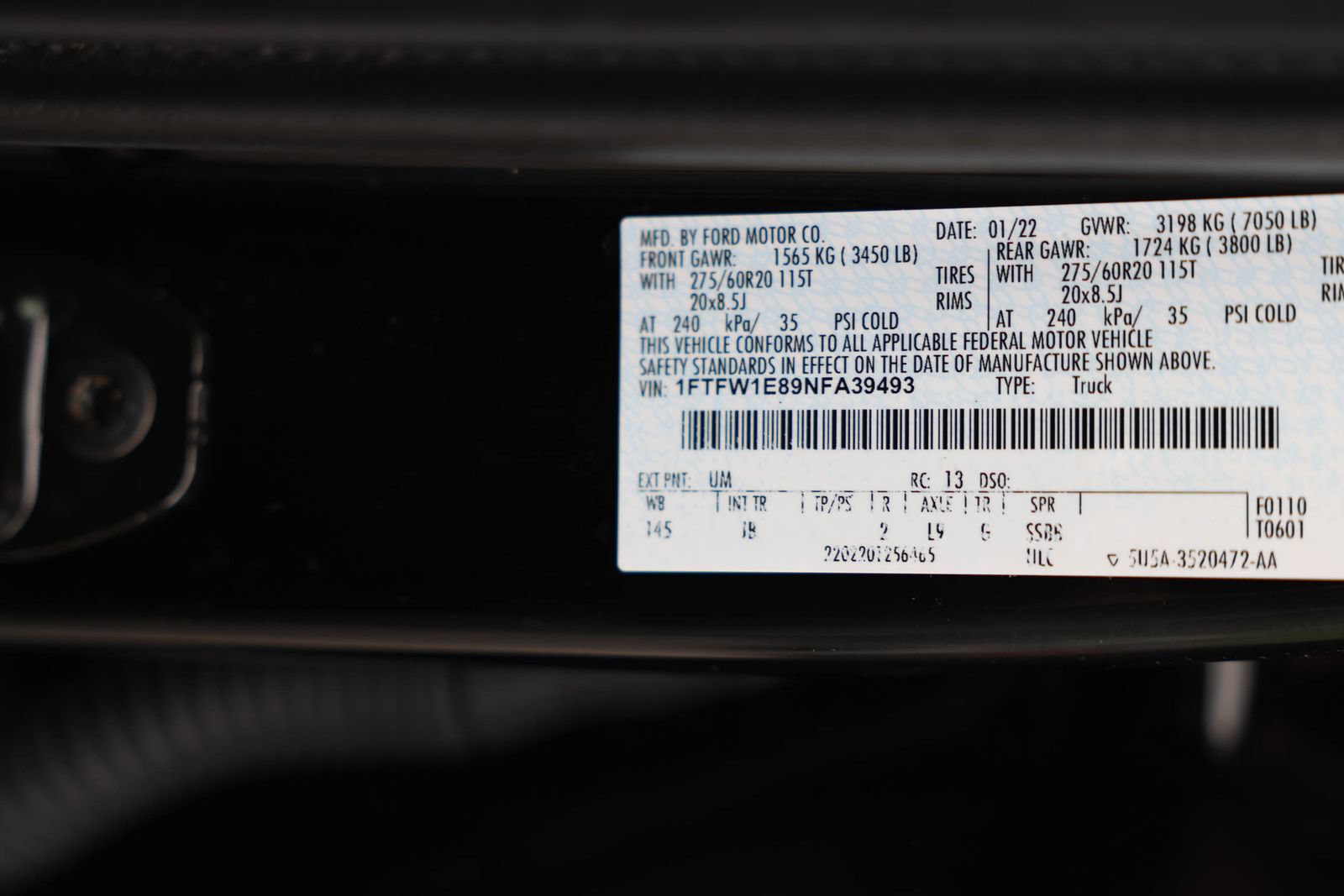 Used 2022 Ford F150 XL w/ STX Black Appearance Package AWD/4WD image 37