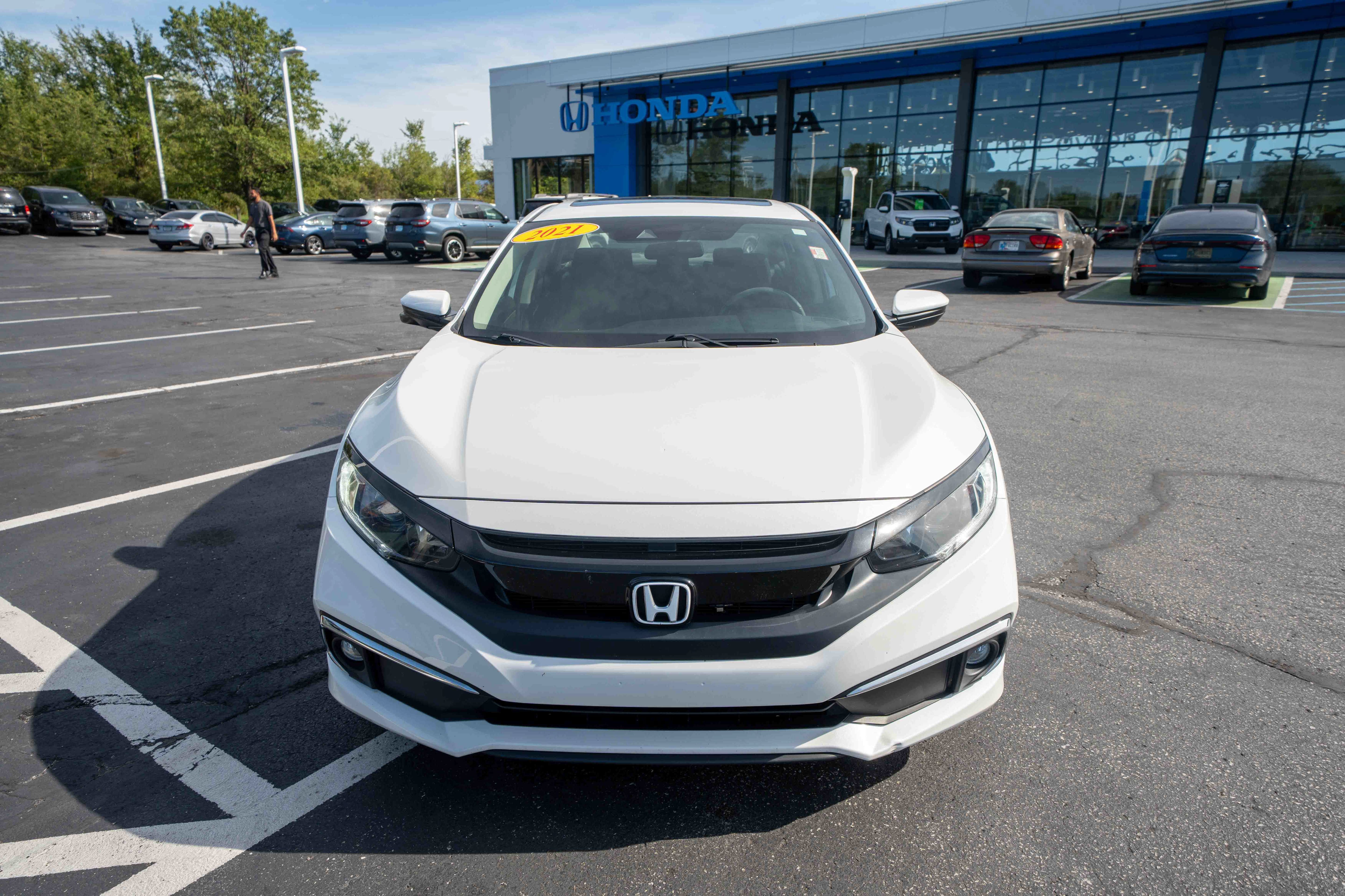 Certified 2021 Honda Civic EX image 2