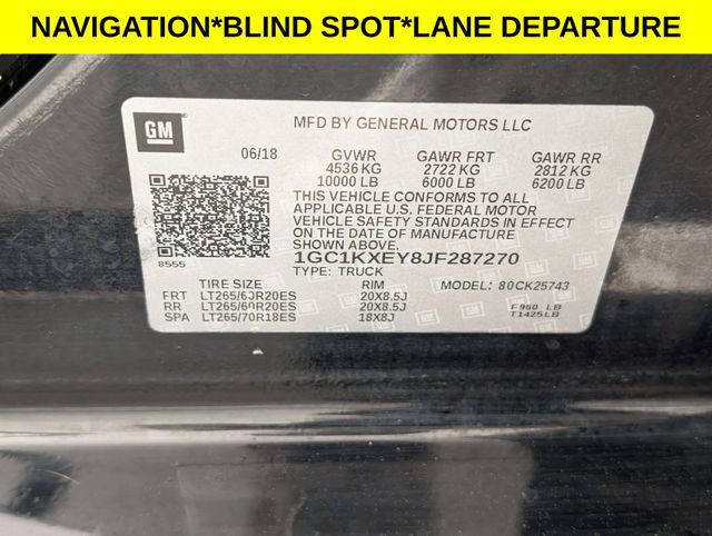 Used 2018 Chevrolet Silverado 2500 High Country w/ Duramax Plus Package image 34