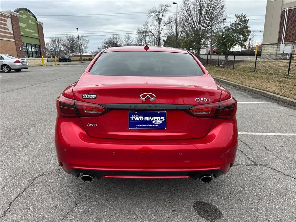 Used 2024 INFINITI Q50 Red Sport 400 image 5