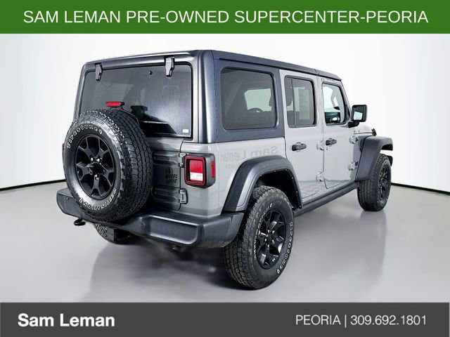 Used 2021 Jeep Wrangler Unlimited Sport image 7
