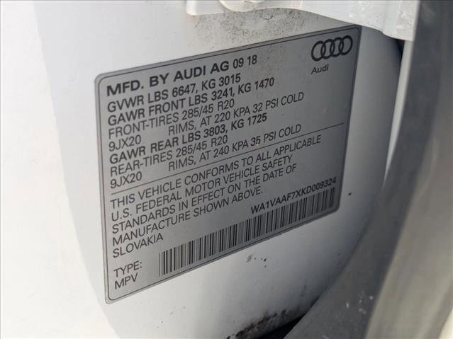 Used 2019 Audi Q7 3.0T Prestige w/ Prestige Package image 26