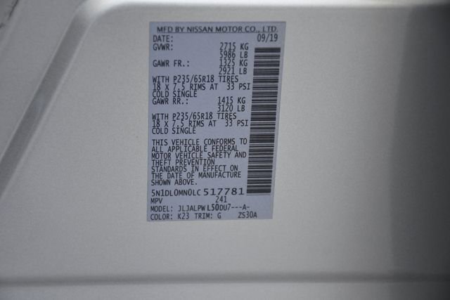 Used 2020 INFINITI QX60 Pure image 35