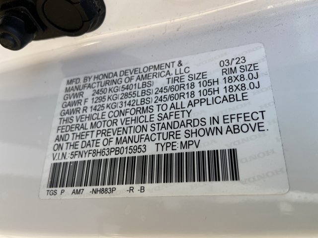 Used 2023 Honda Passport TrailSport image 33