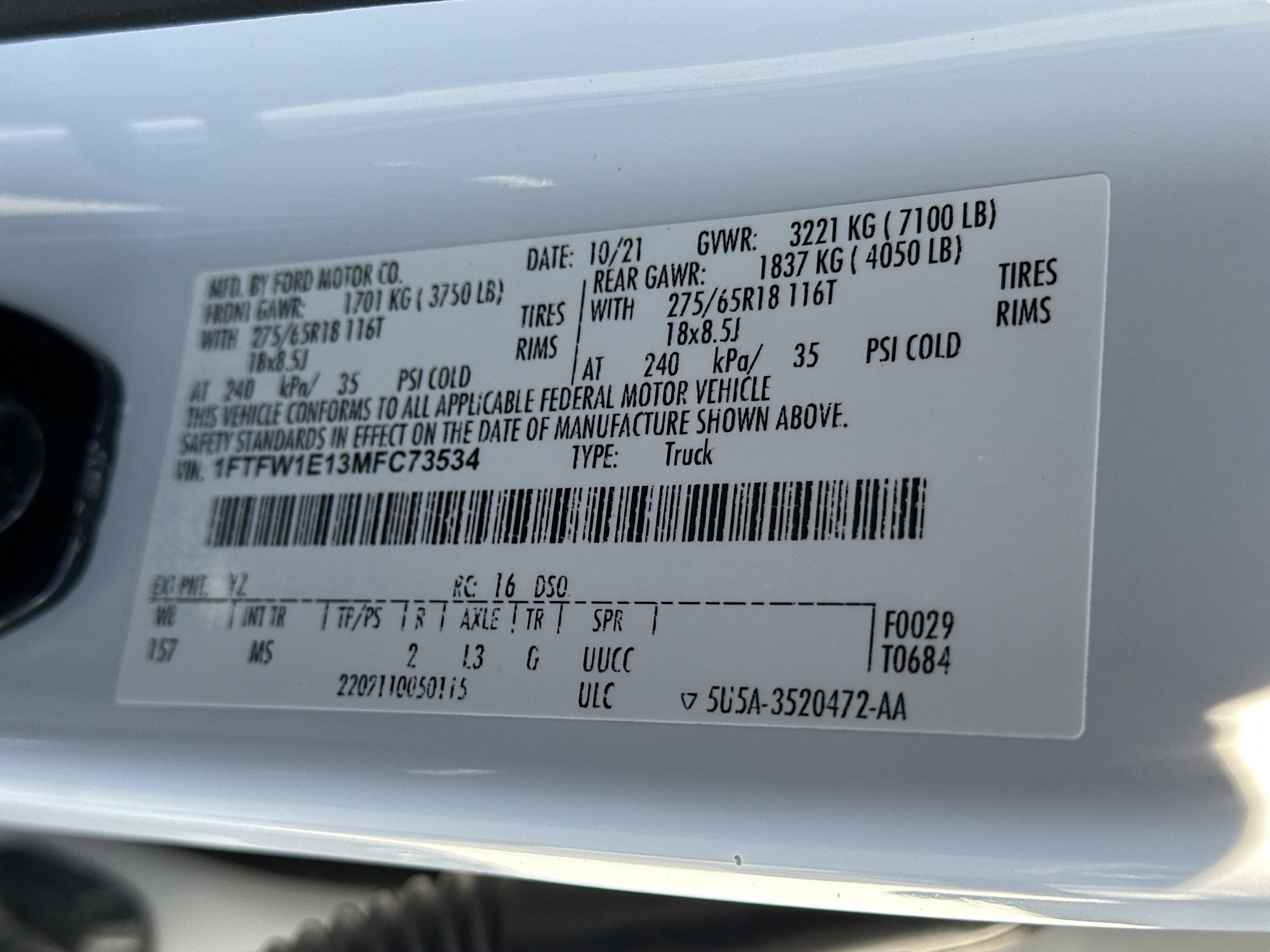 Used 2021 Ford F150 XLT w/ Equipment Group 301A Mid image 28