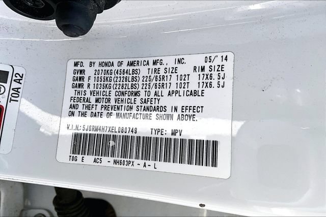 Used 2014 Honda CR-V EX-L image 17