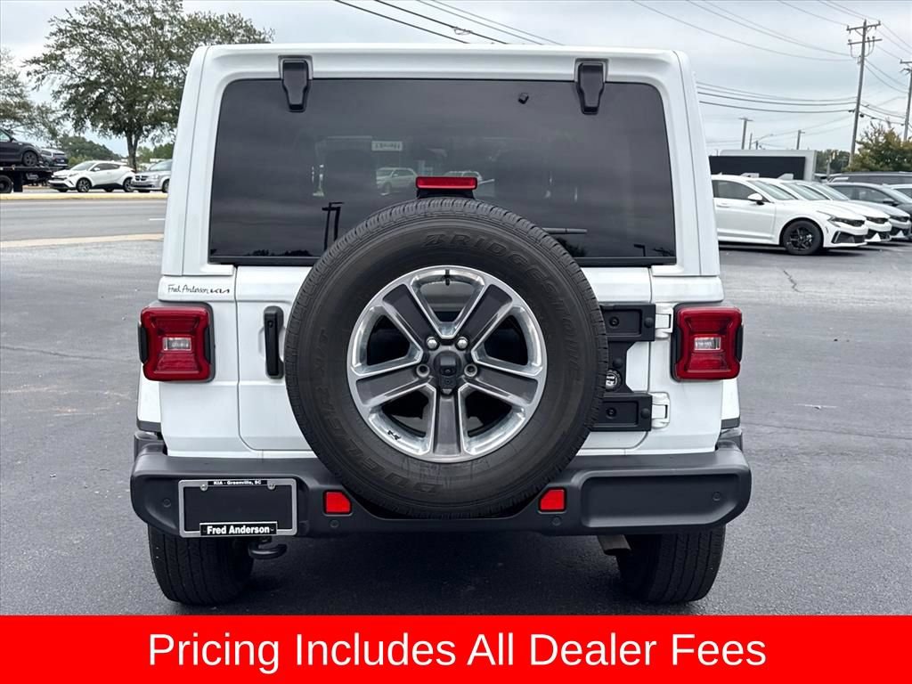 Used 2023 Jeep Wrangler Unlimited Sahara w/ Safety Group AWD/4WD image 4