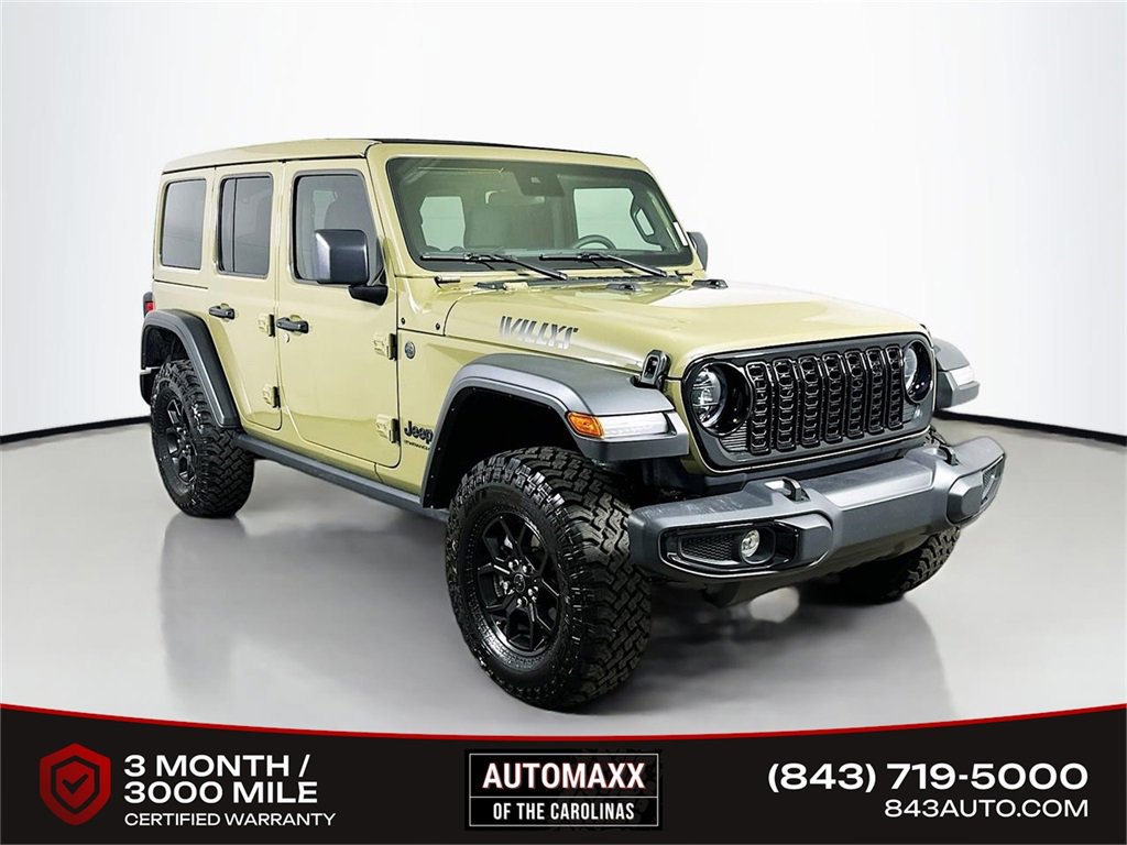Used 2025 Jeep Wrangler Willys