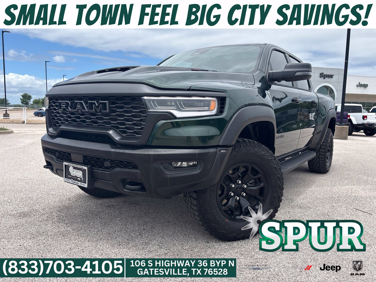 New 2026 RAM 1500 RHO w/ RHO Level 1 Equipment Group AWD/4WD 360° Tour