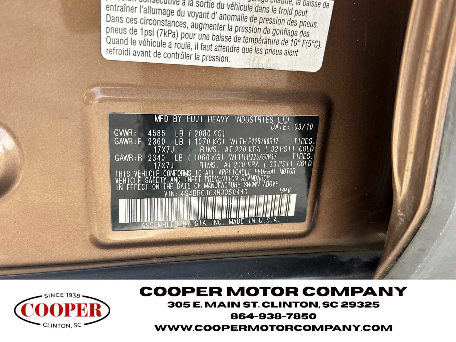 Used 2011 Subaru Outback 2.5i Limited image 28