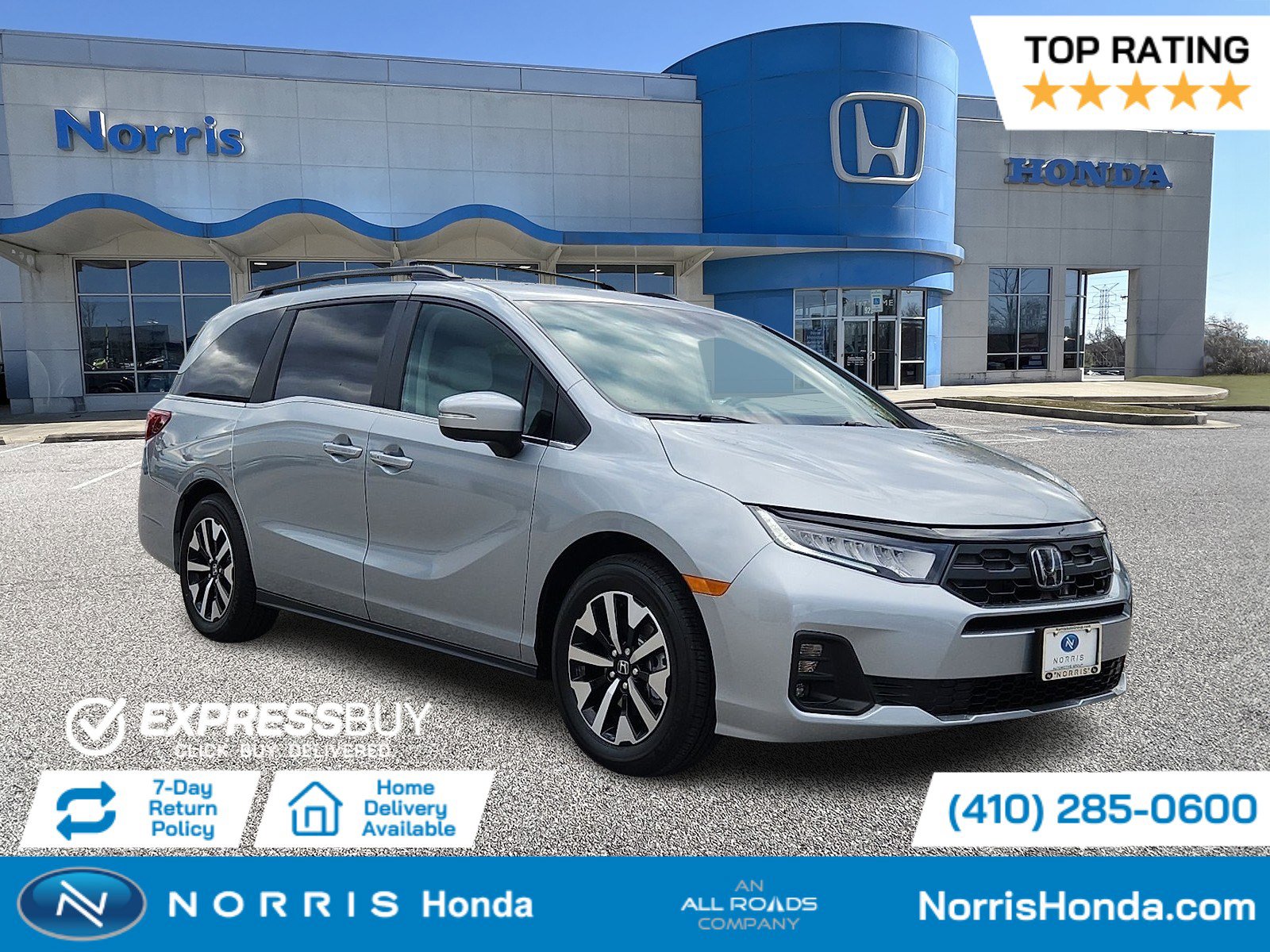 New 2026 Honda Odyssey EX-L
