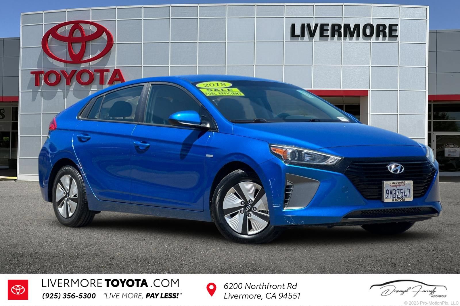 Used 2018 Hyundai Ioniq Blue