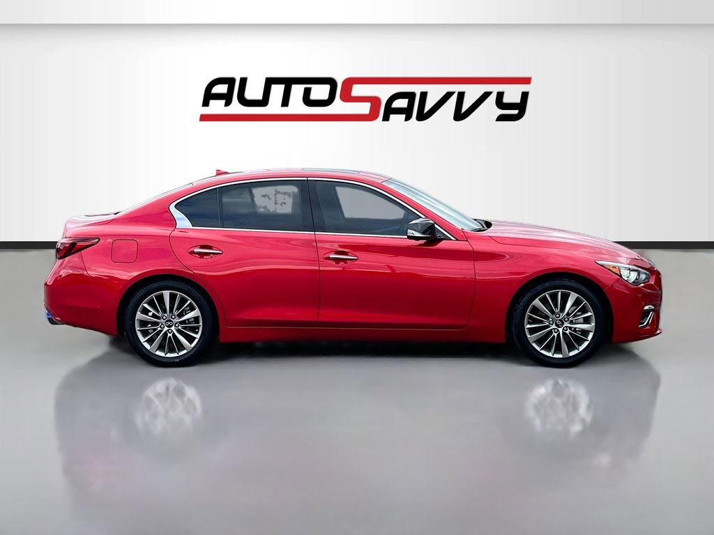 Used 2023 INFINITI Q50 Luxe w/ Cargo Package RWD image 8