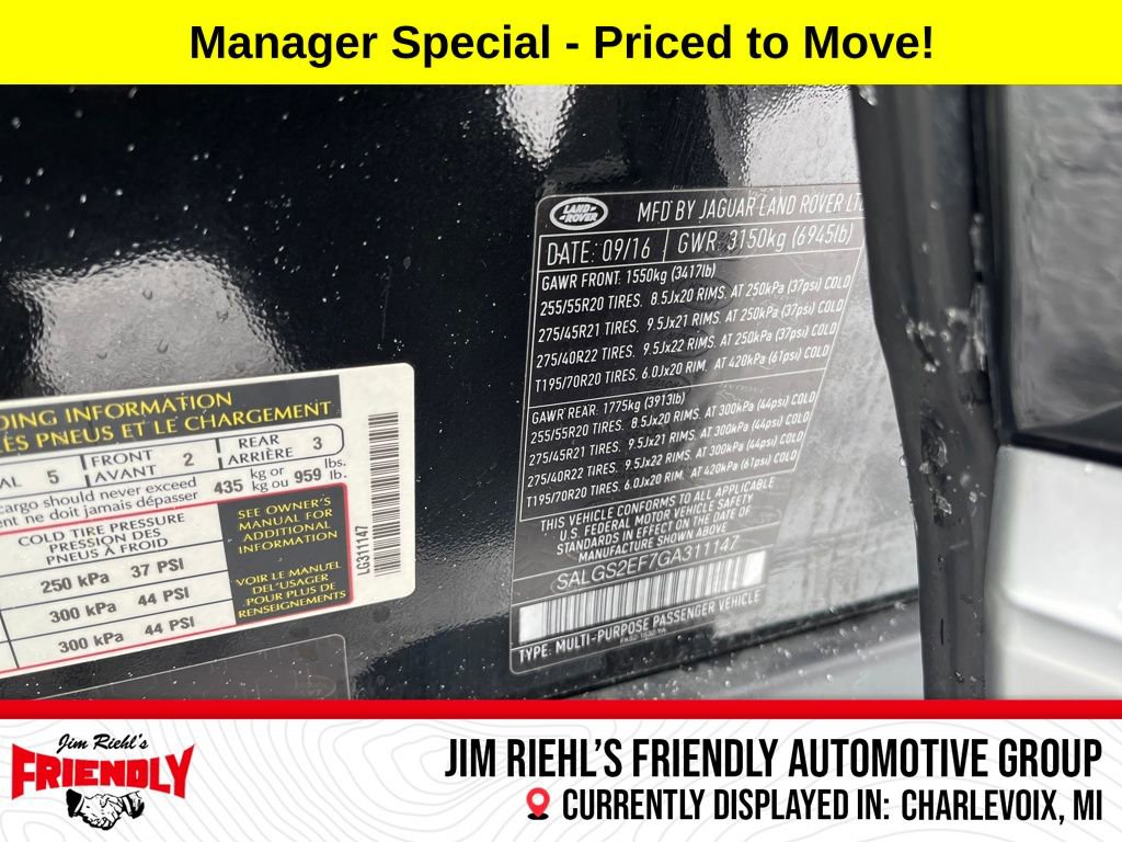 Used 2016 Land Rover Range Rover Supercharged image 30