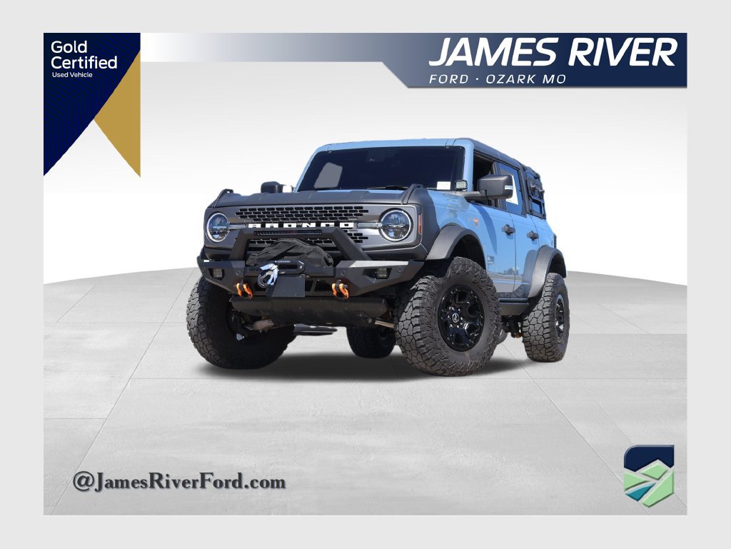 Certified 2023 Ford Bronco Badlands w/ Sasquatch Package AWD/4WD 360° Tour
