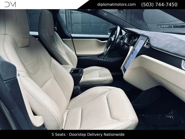 Used 2015 Tesla Model S 70D AWD/4WD image 19