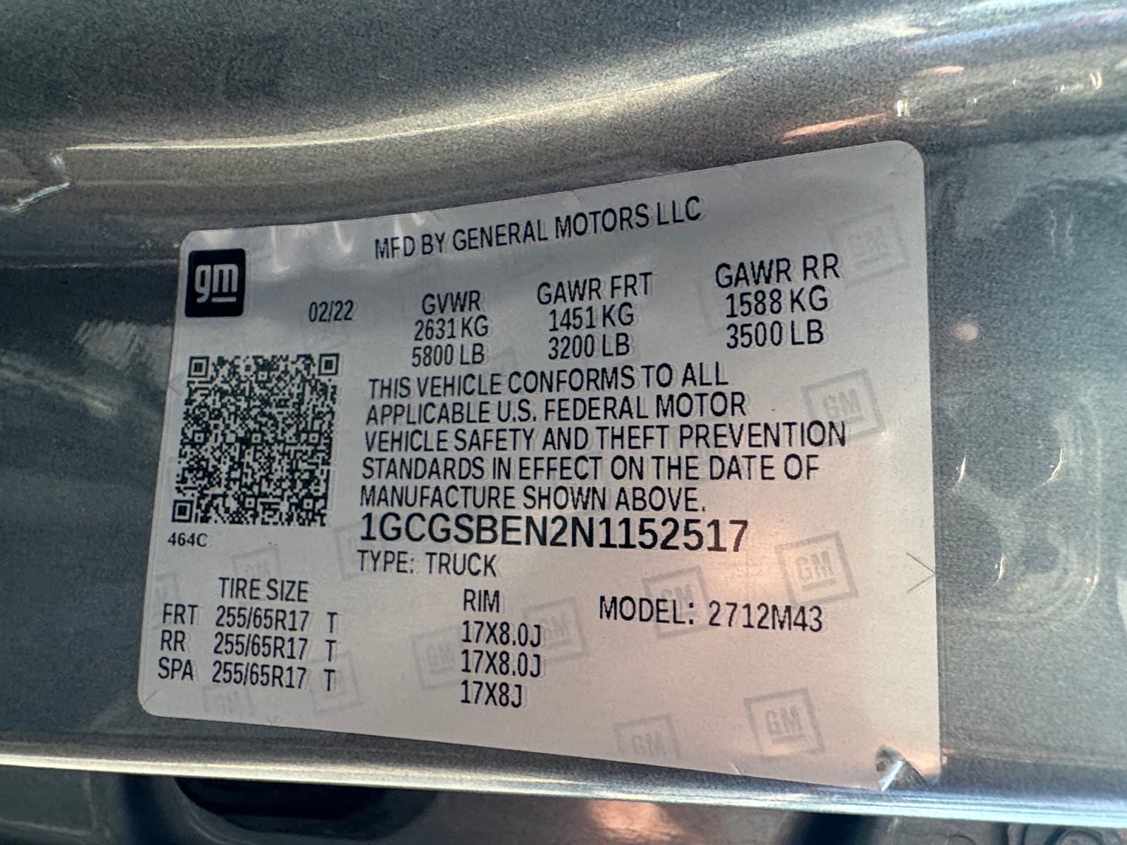 Used 2022 Chevrolet Colorado W/T w/ WT Convenience Package RWD image 16