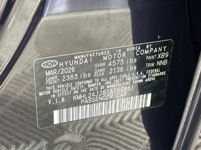 Used 2026 Hyundai Sonata Blue FWD image 39
