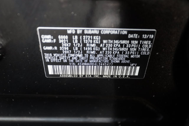 Used 2020 Subaru Ascent Touring w/ Popular Package #3 AWD/4WD image 62