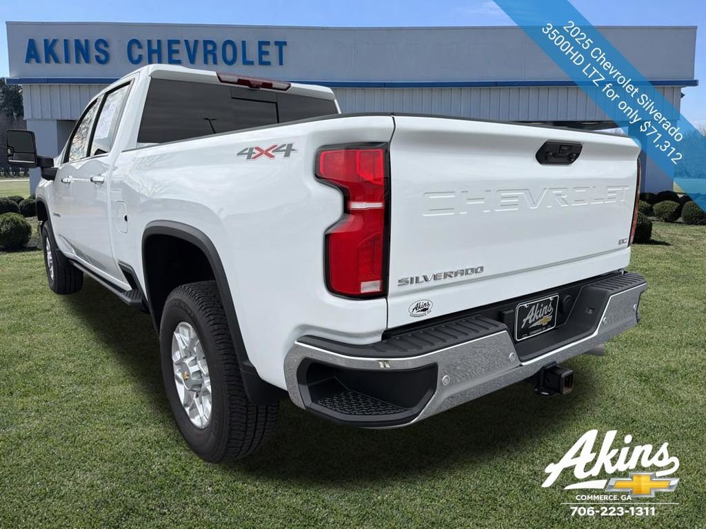Used 2025 Chevrolet Silverado 3500 LTZ w/ LTZ Premium Package AWD/4WD image 11