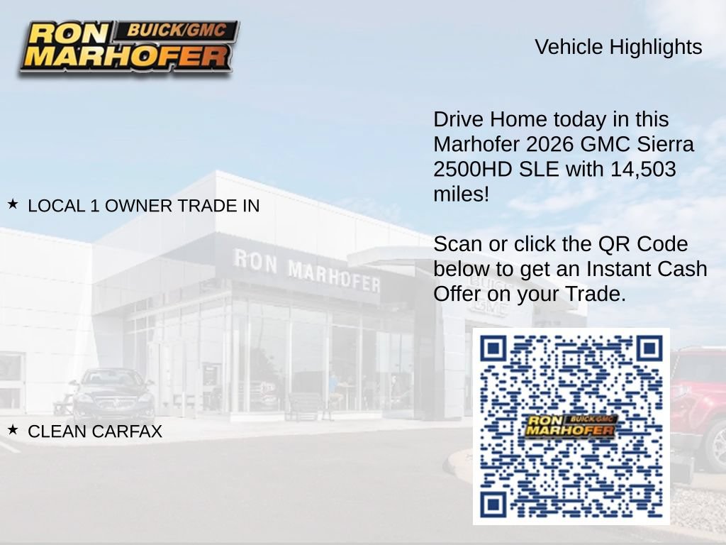 Used 2026 GMC Sierra 2500 SLE w/ SLE Value Package; AWD/4WD image 15