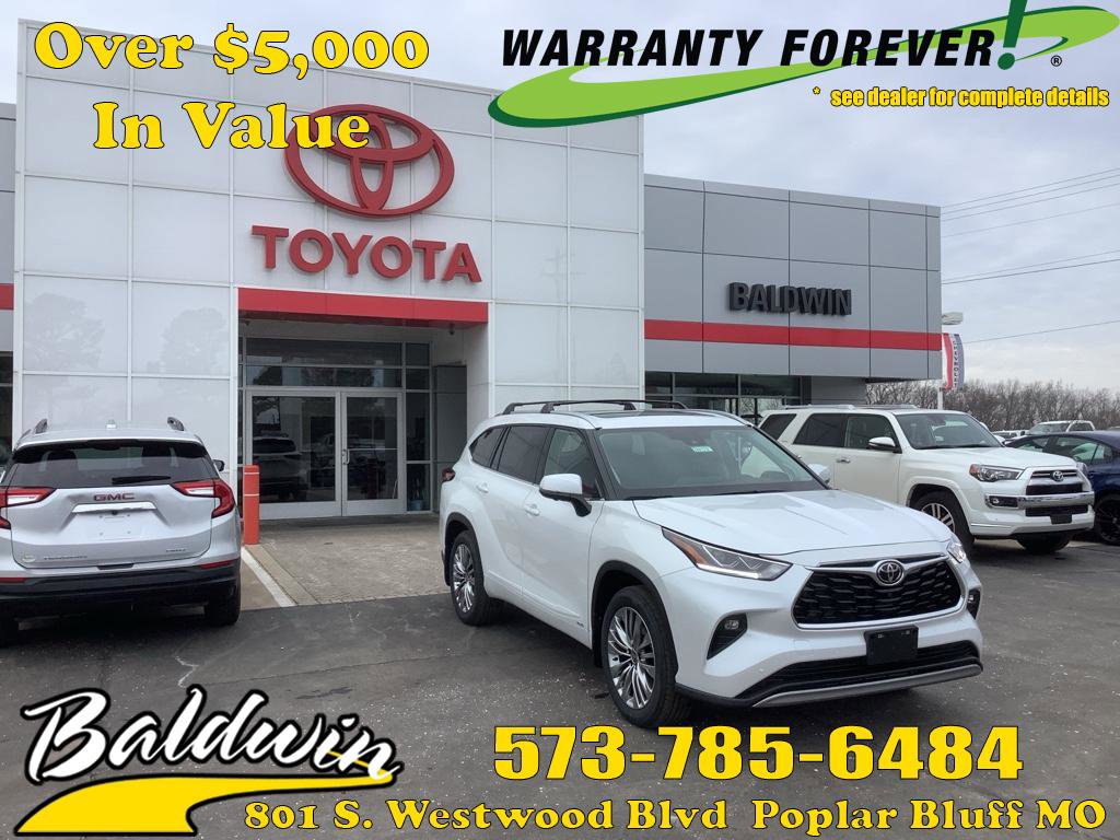 New 2026 Toyota Highlander Platinum image 1