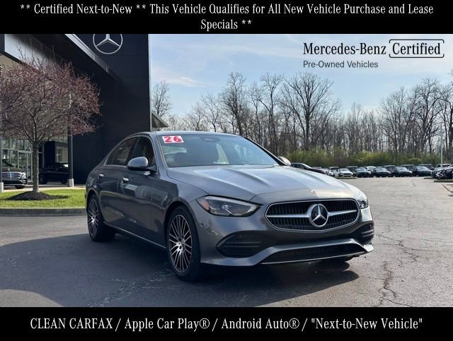 Certified 2026 Mercedes-Benz C 300 4MATIC Sedan