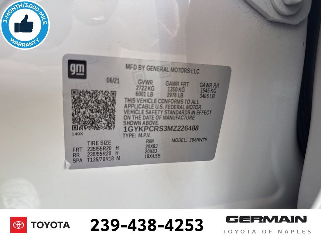 Used 2021 Cadillac XT6 Premium Luxury image 24