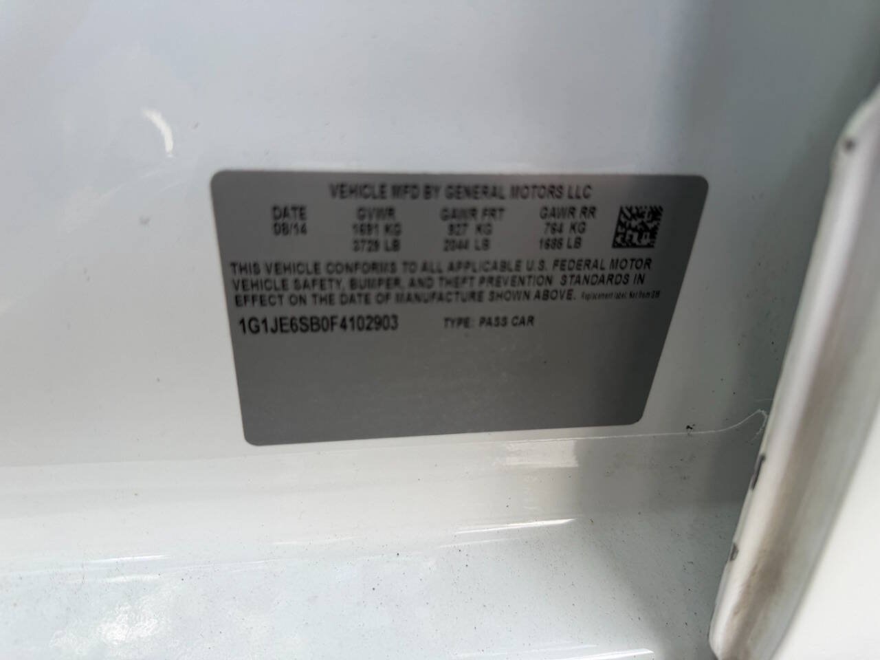 Used 2015 Chevrolet Sonic LTZ FWD image 50