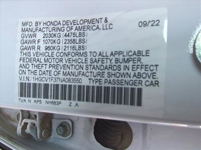 Used 2022 Honda Accord Sport image 15