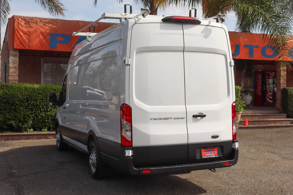 Used 2023 Ford Transit 350 148 High Roof Extended w/ Fleet Safety Package RWD image 6