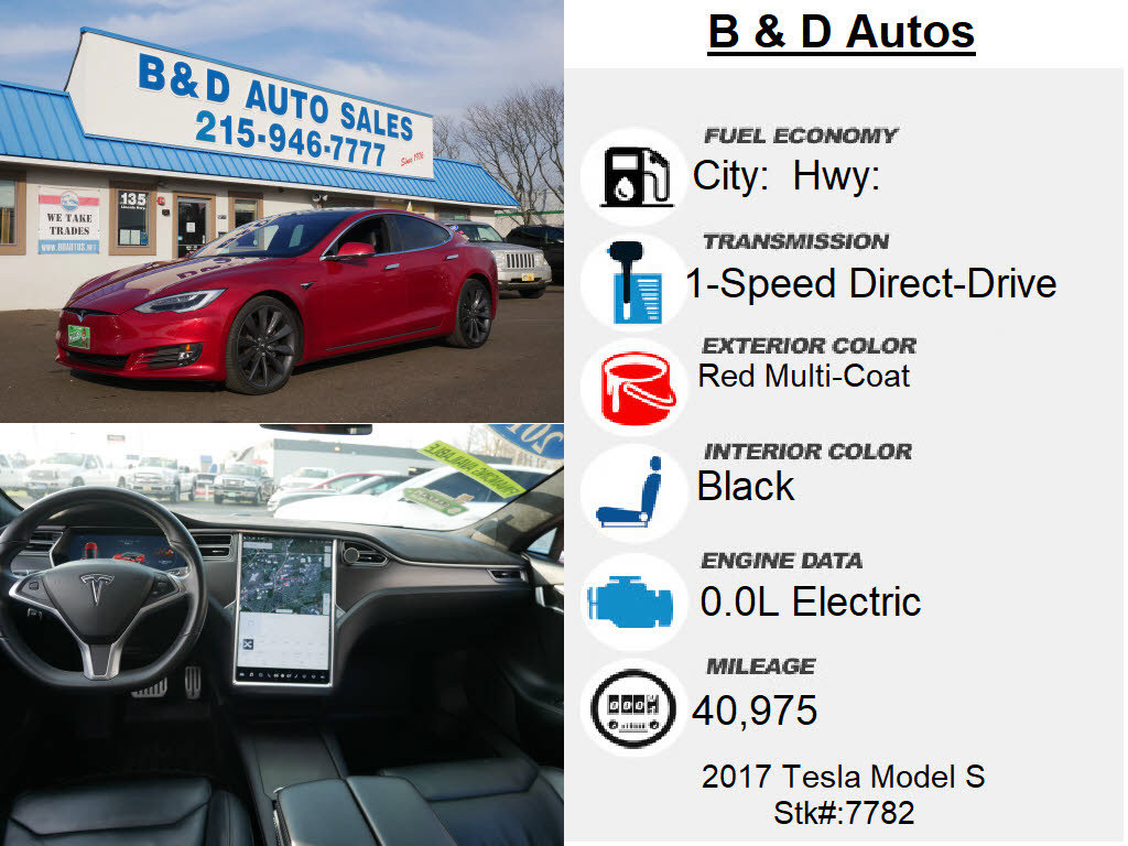 Used 2017 Tesla Model S 75D image 3