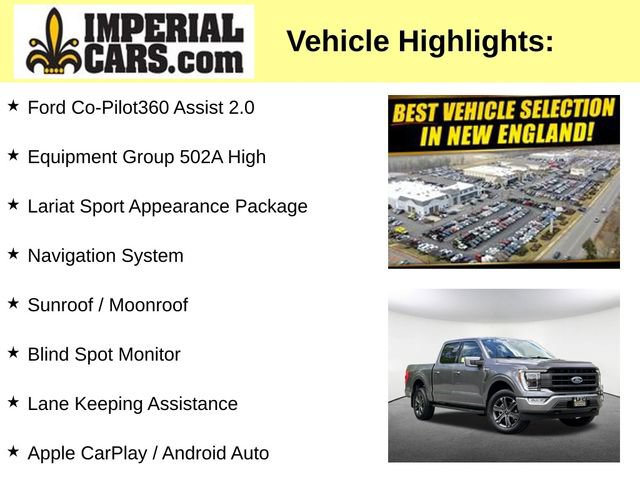 Used 2023 Ford F150 Lariat w/ Equipment Group 502A High AWD/4WD image 8