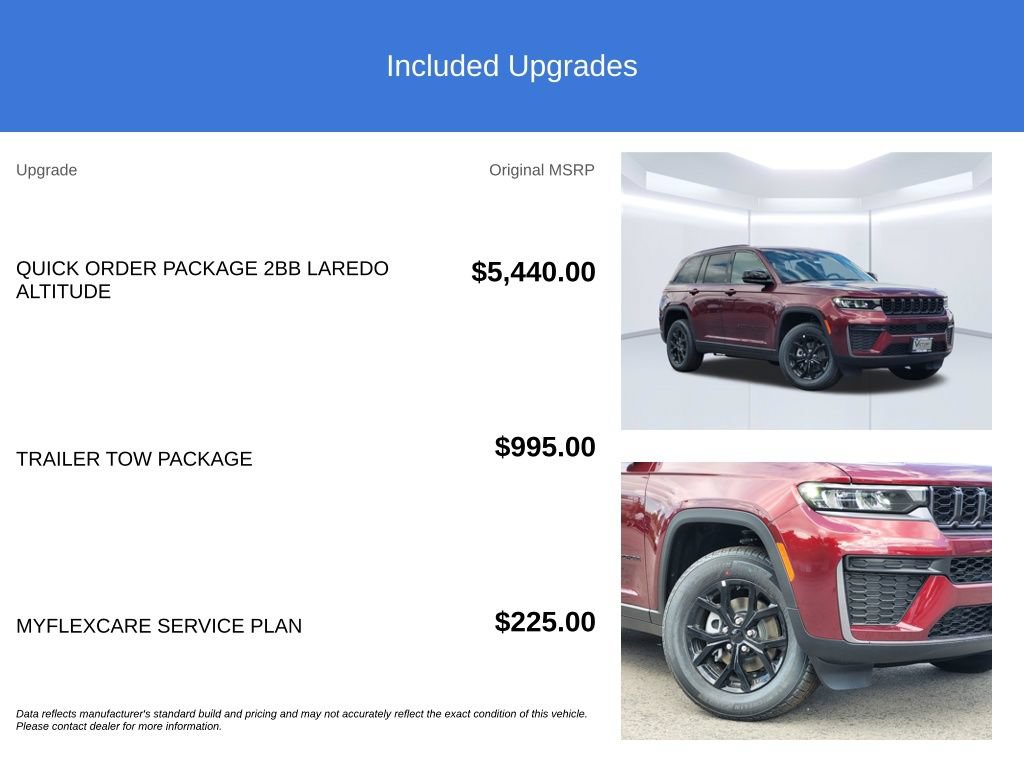 New 2026 Jeep Grand Cherokee Altitude AWD/4WD image 3