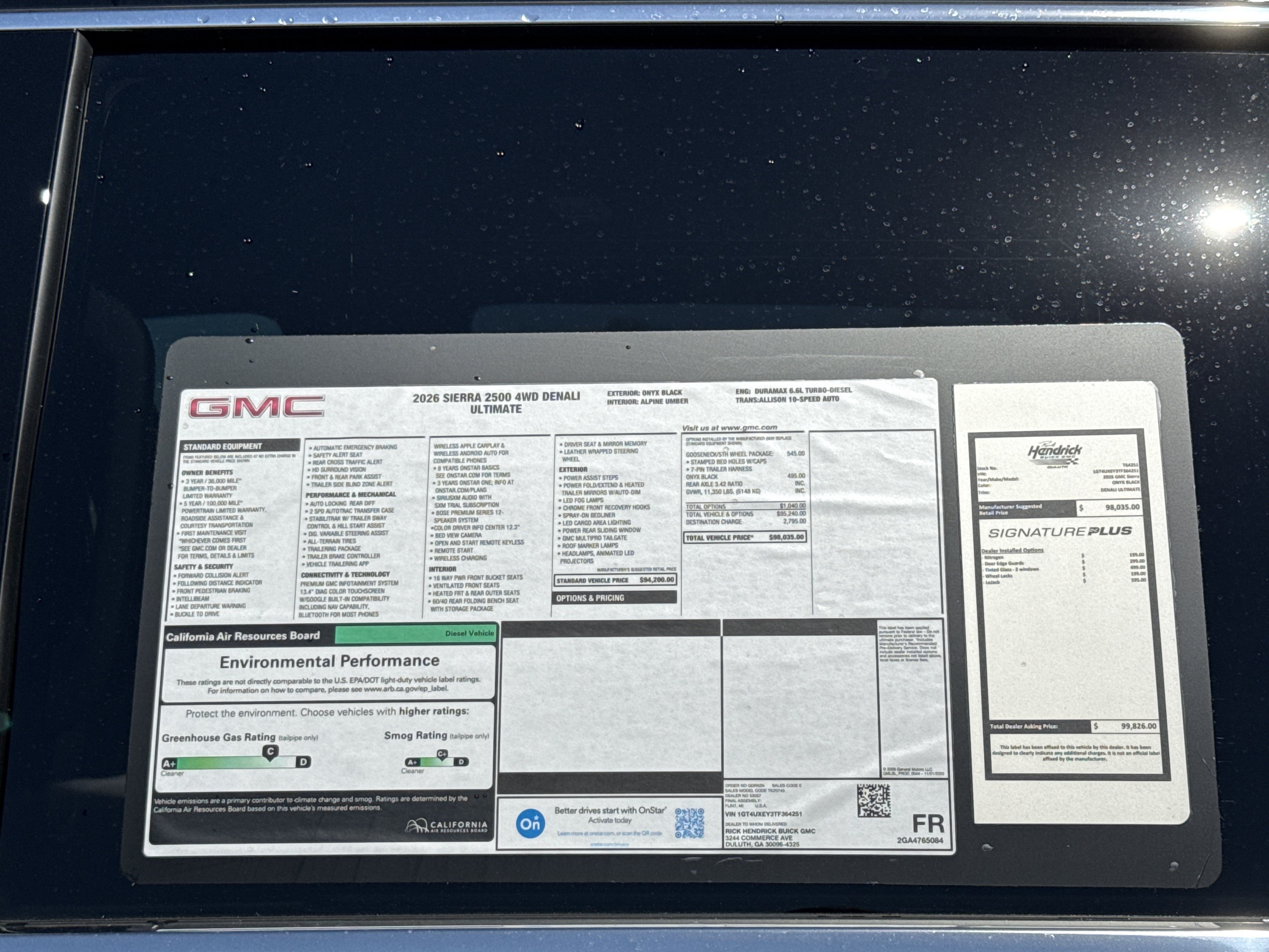 New 2026 GMC Sierra 2500 Denali Ultimate AWD/4WD image 39