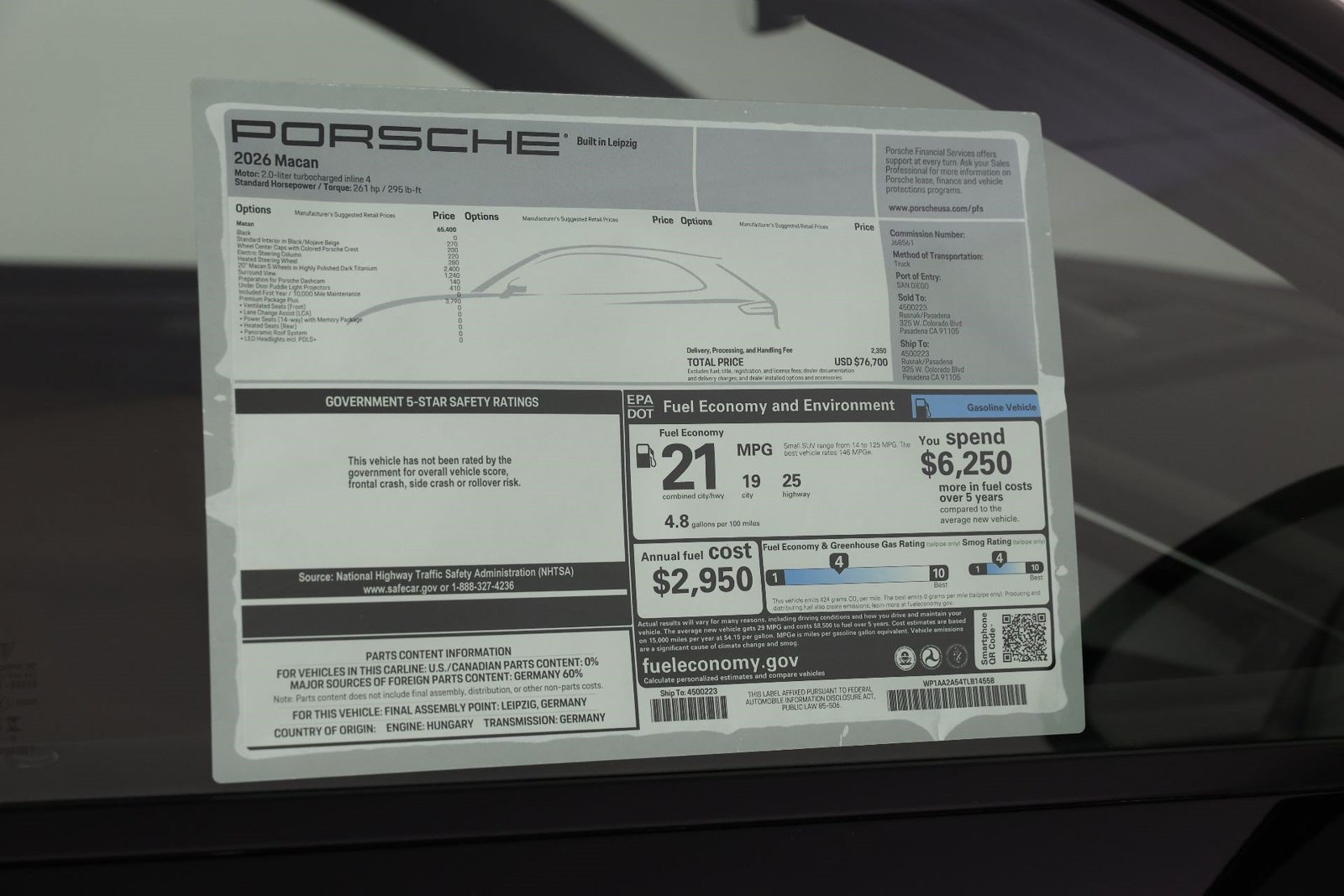 New 2026 Porsche Macan AWD/4WD image 25