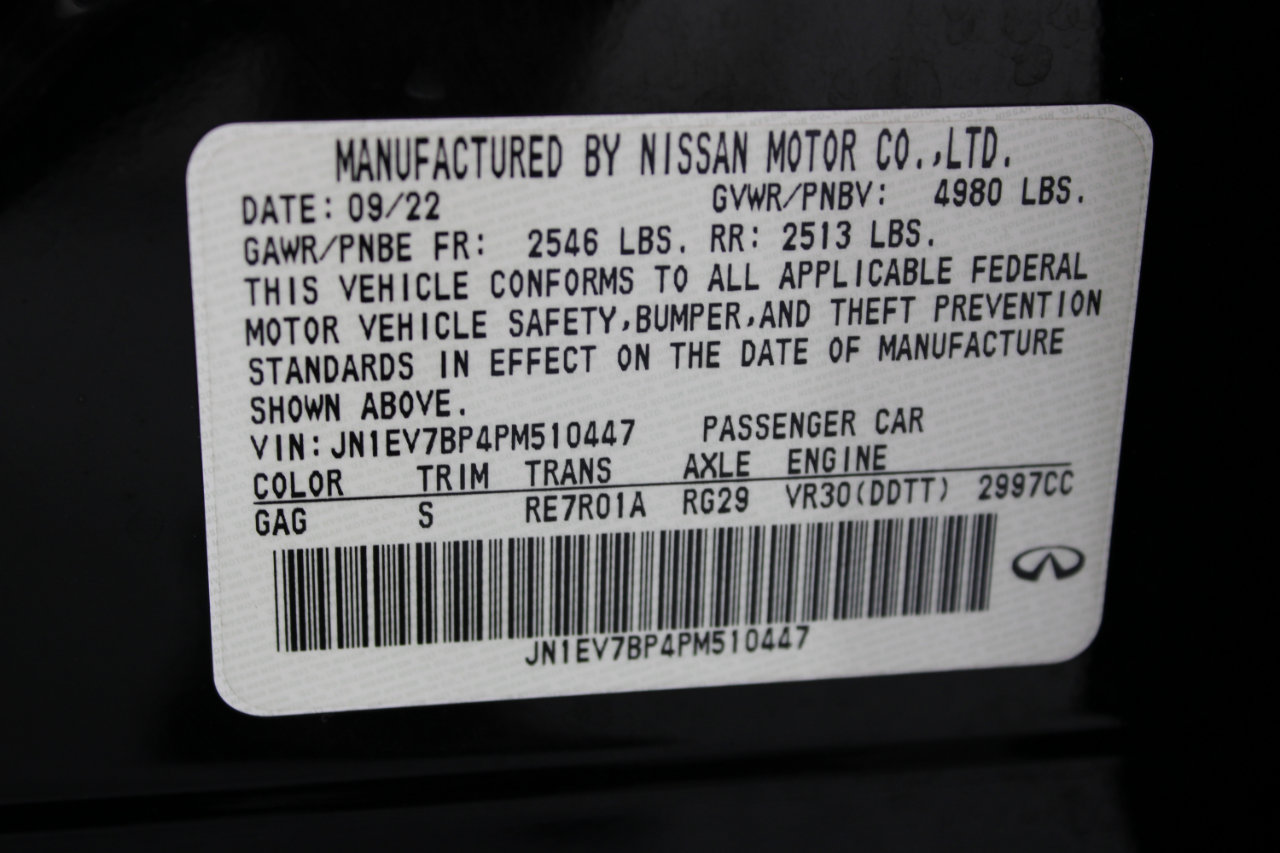 Used 2023 INFINITI Q50 Luxe w/ Cargo Package image 90