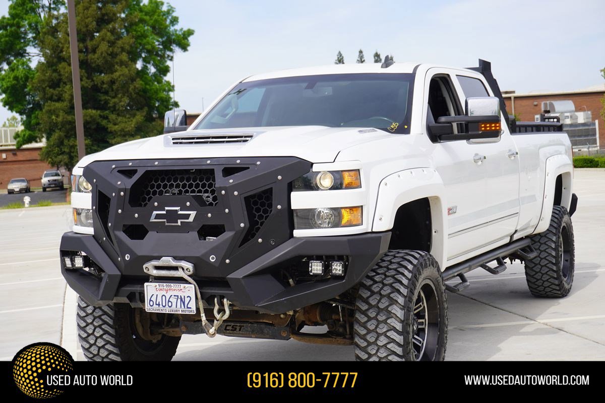 Used 2019 Chevrolet Silverado 3500 LTZ w/ Duramax Plus Package AWD/4WD image 1